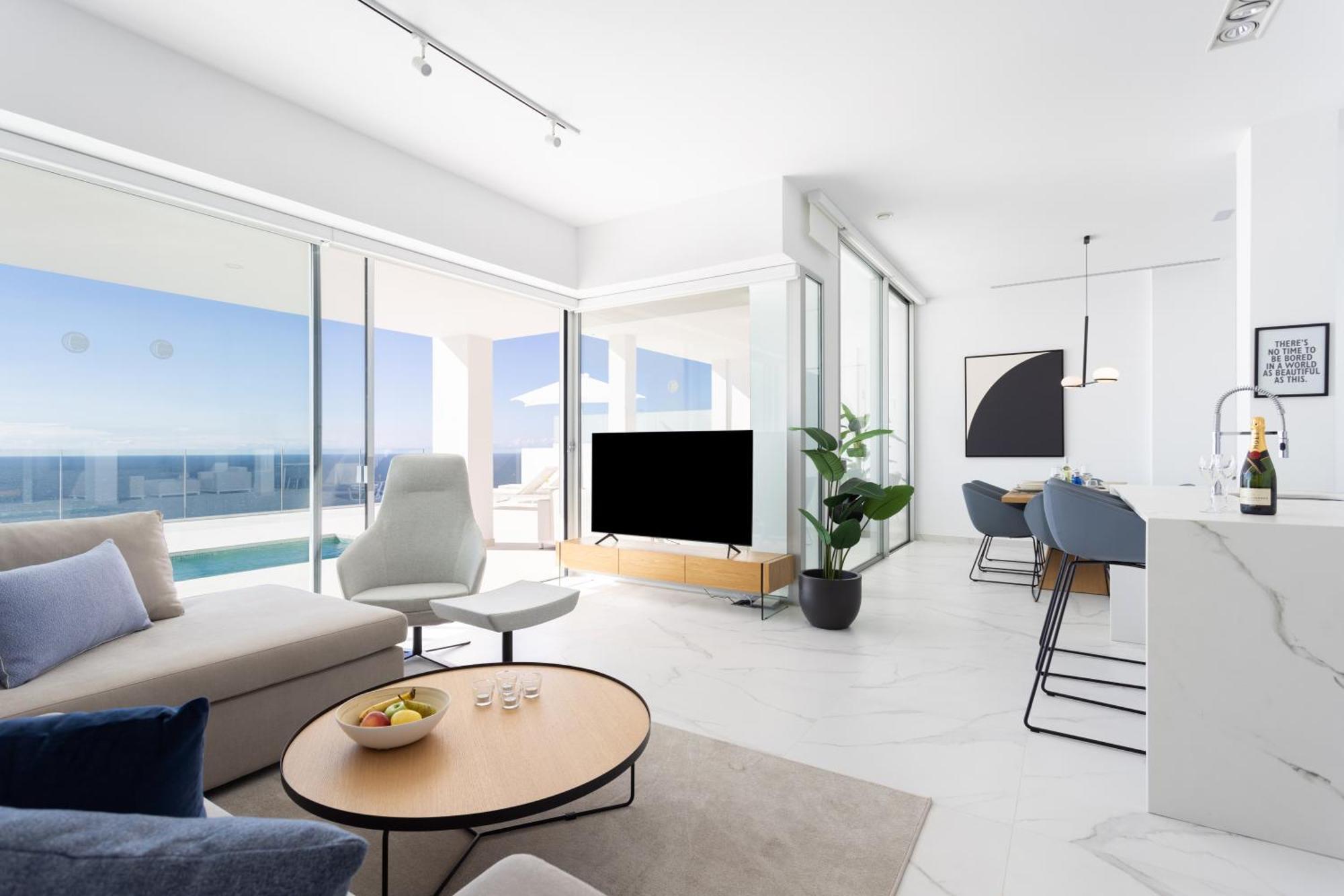 Crystal I Luxury Apartments By Enjoyahome Acantilado de los Gigantes Ngoại thất bức ảnh